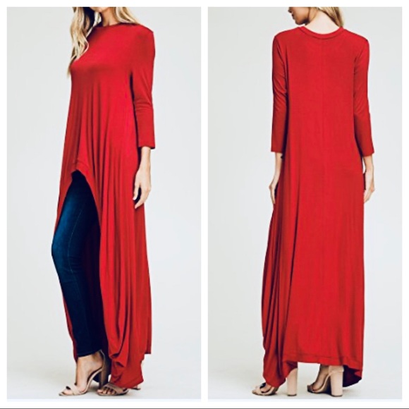 ✨LAST ONE✨FAVORITE FABULOUS HIGH LOW TUNIC DRESS - Picture 4 of 7